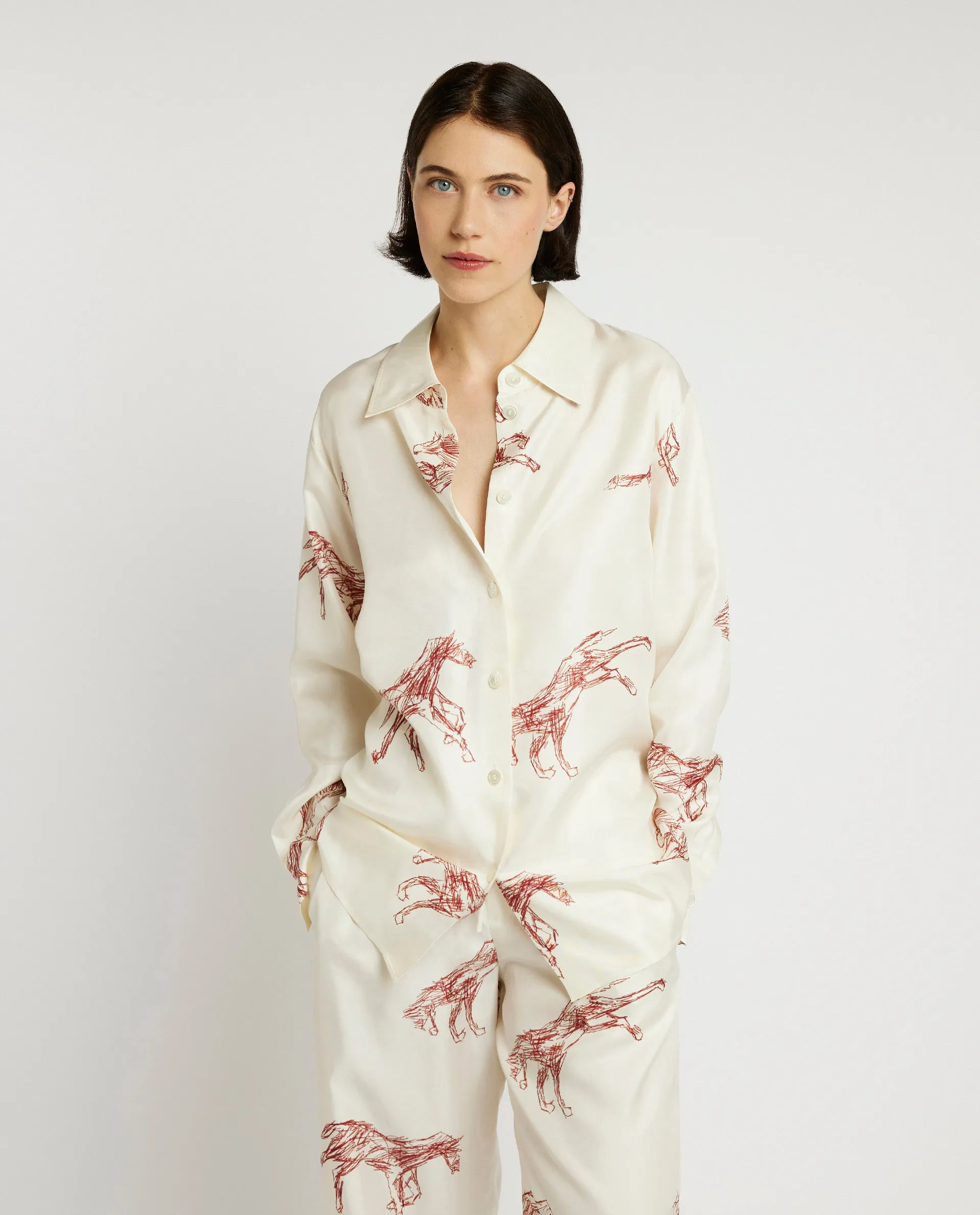 Zijden blouse sold by Pauw Amsterdam