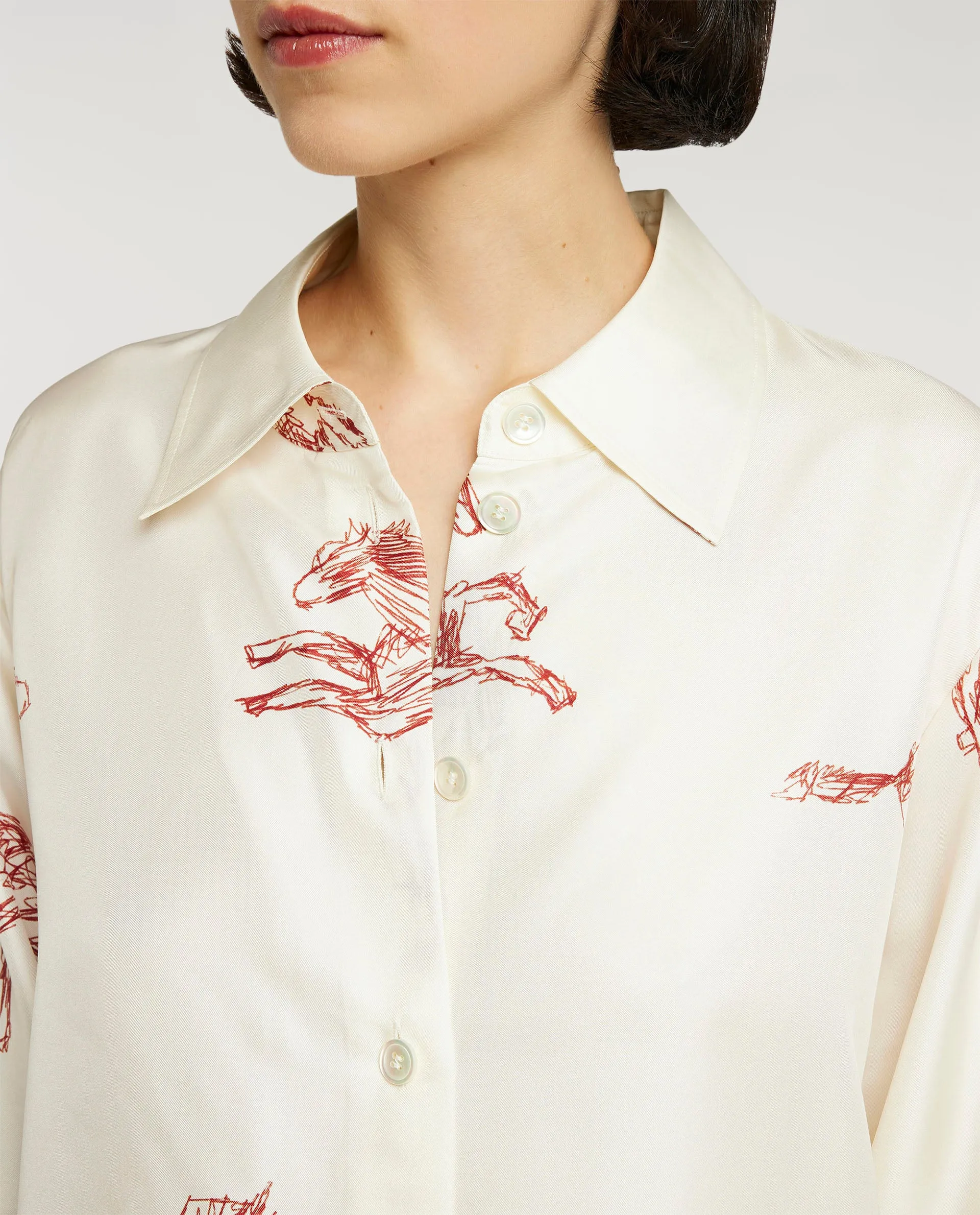 Zijden blouse sold by Pauw Amsterdam product image thumbnail 2