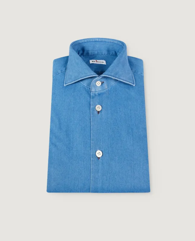Twill Denim Shirt sold by Pauw Amsterdam
