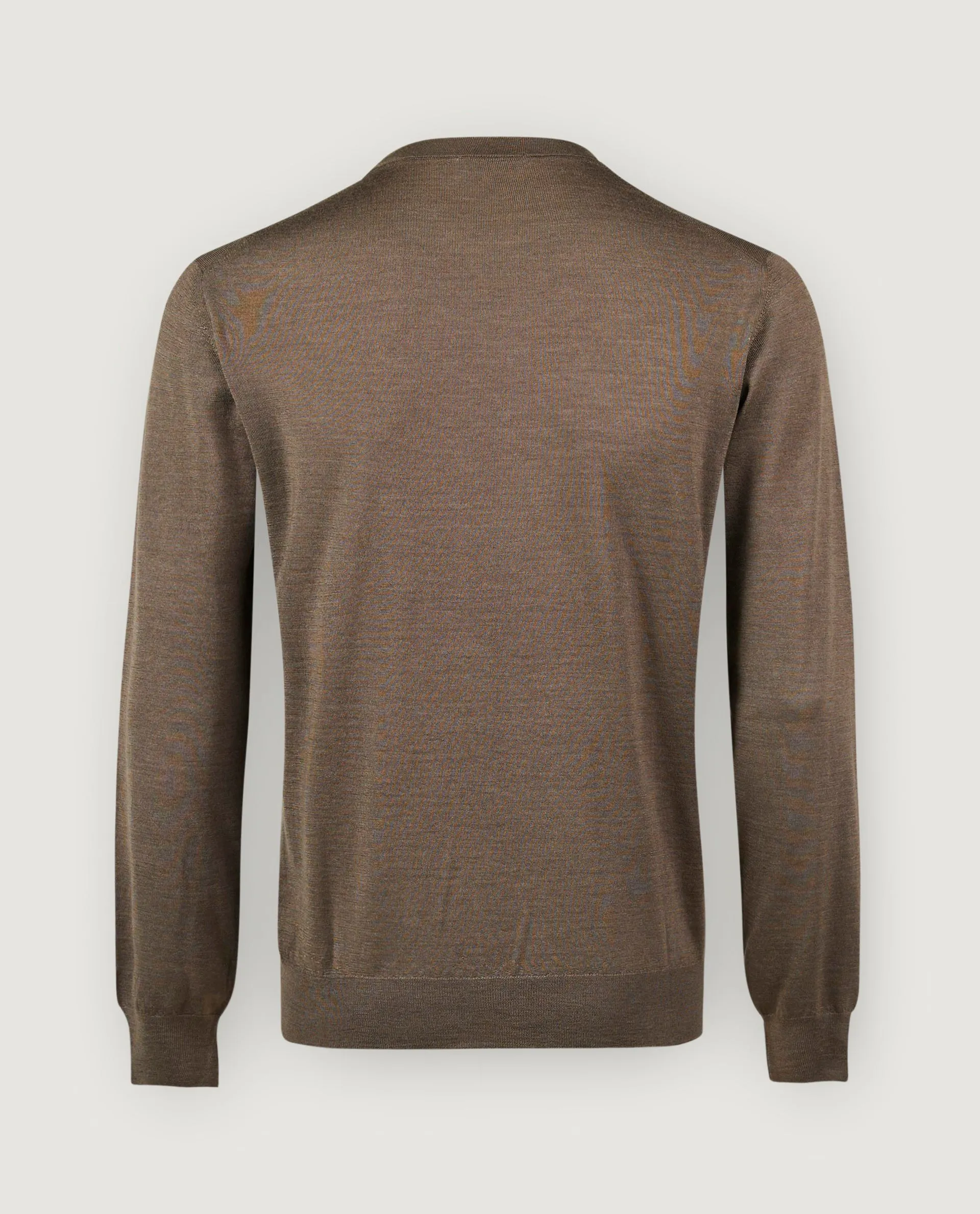 Cashmere Ronde Hals Trui - Bruin sold by Pauw Amsterdam product image thumbnail 2