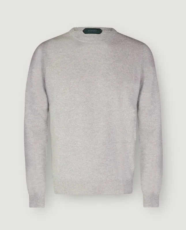 Ronde Hals Trui - Grijs sold by Pauw Amsterdam