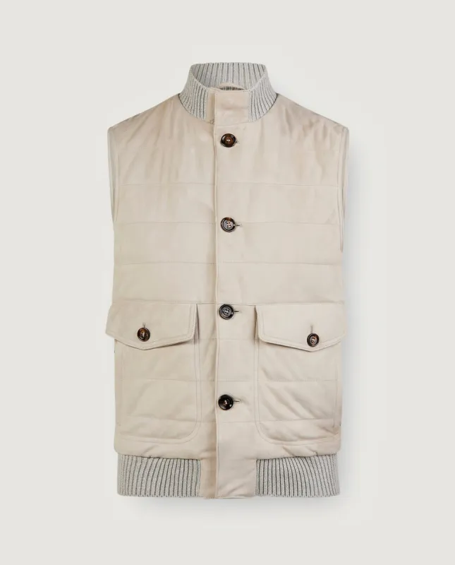 Suede Bodywarmer sold by Pauw Amsterdam