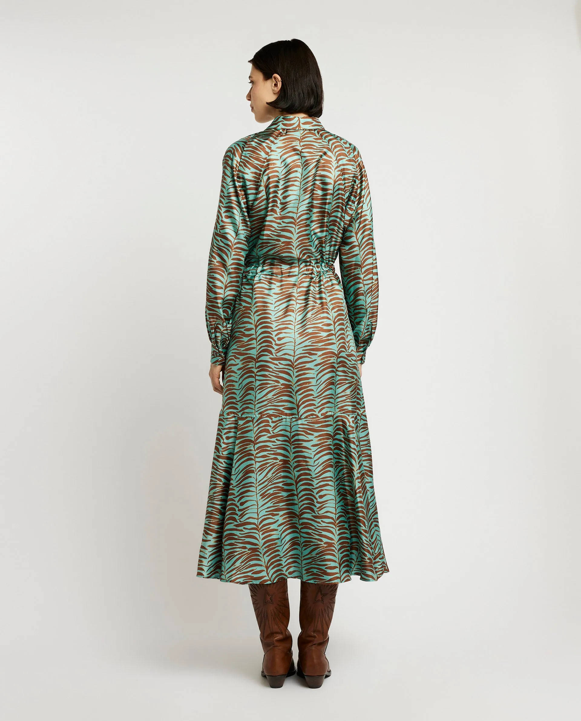 Zijden jurk sold by Pauw Amsterdam product image thumbnail 5