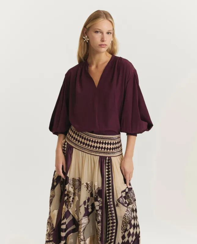 Zijden blouse sold by Pauw Amsterdam