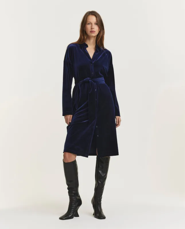 Fluwelen jurk sold by Pauw Amsterdam