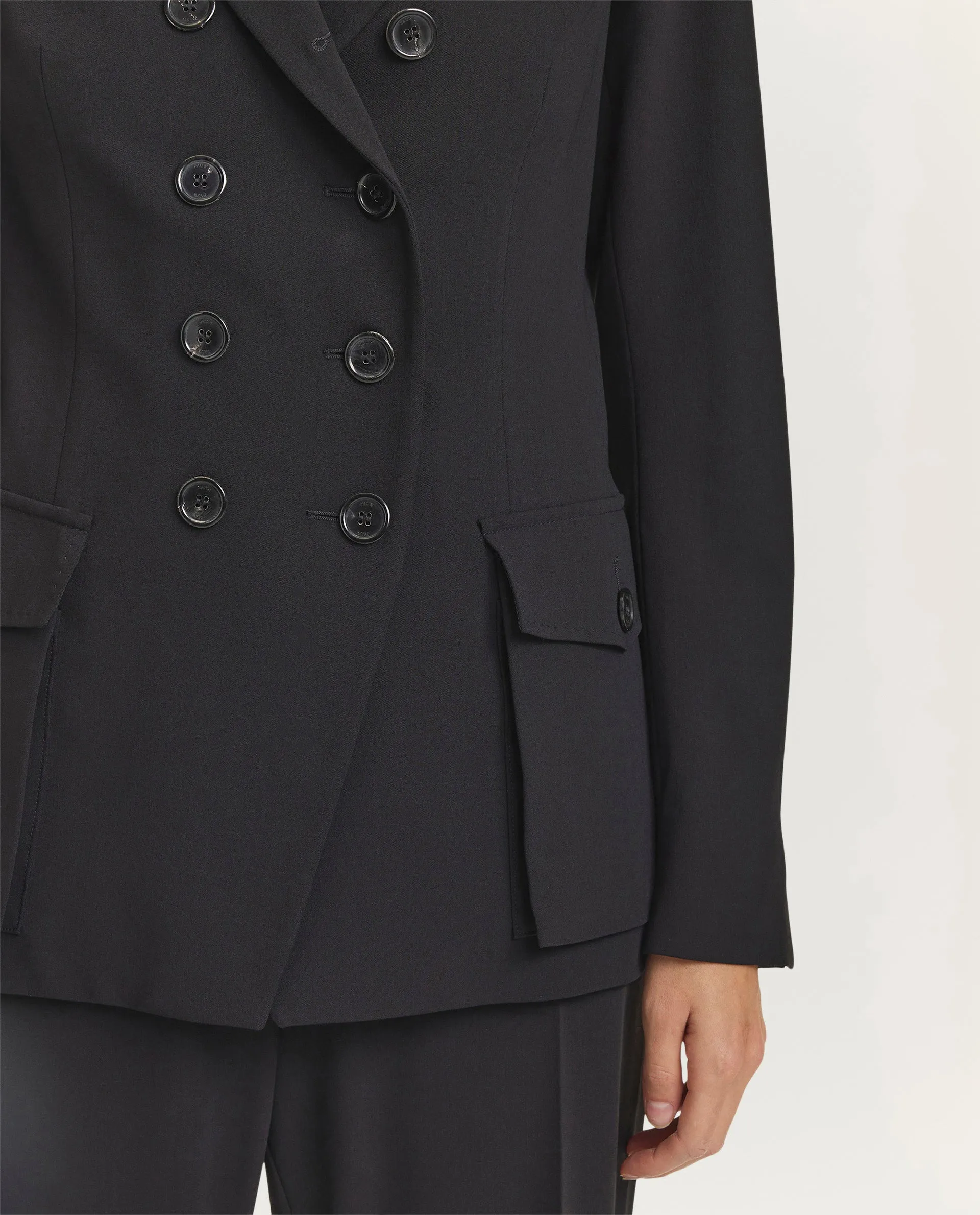 Double breasted blazer - Zwart sold by Pauw Amsterdam product image thumbnail 2