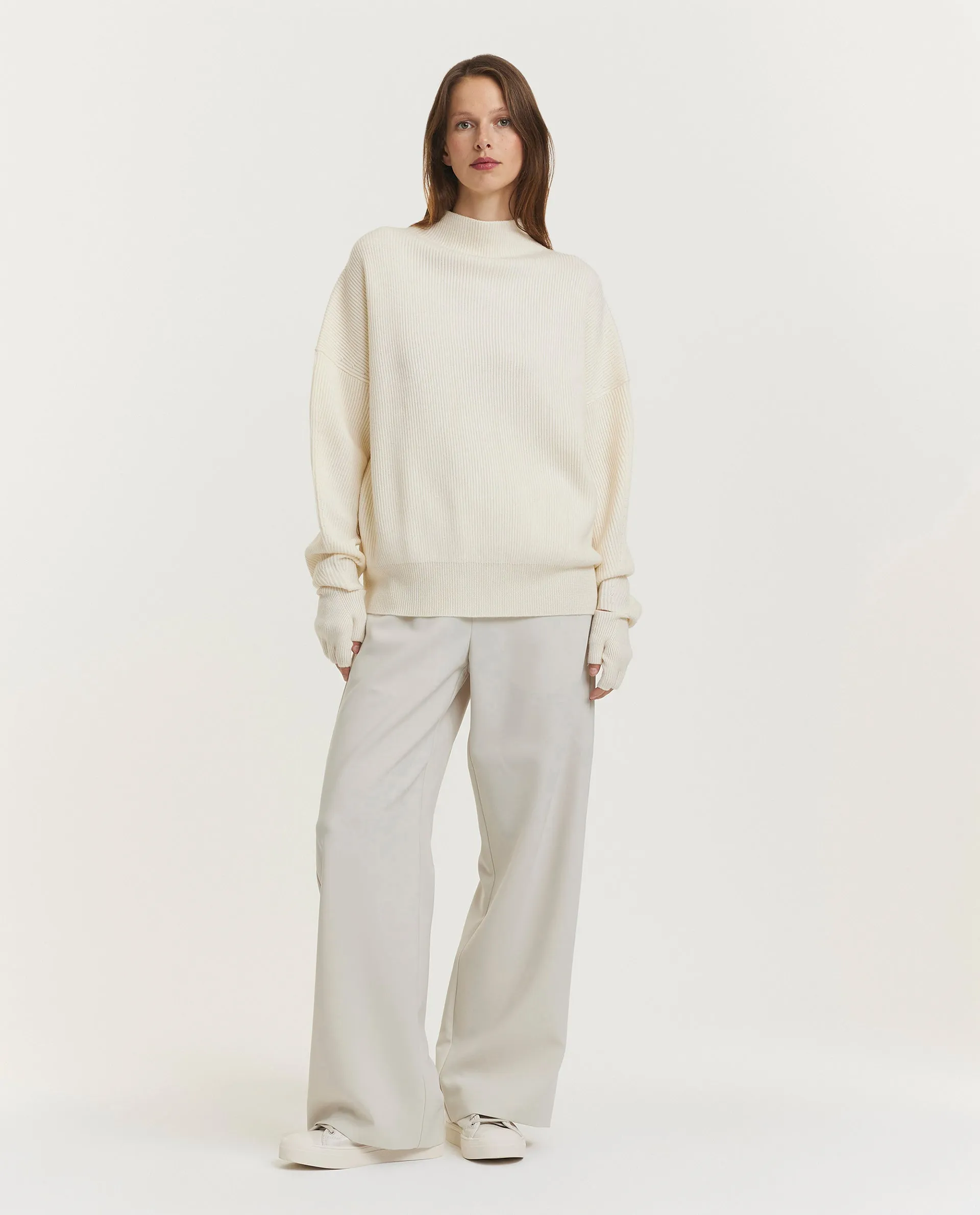 Wijde broek - Ecru sold by Pauw Amsterdam product image thumbnail 3