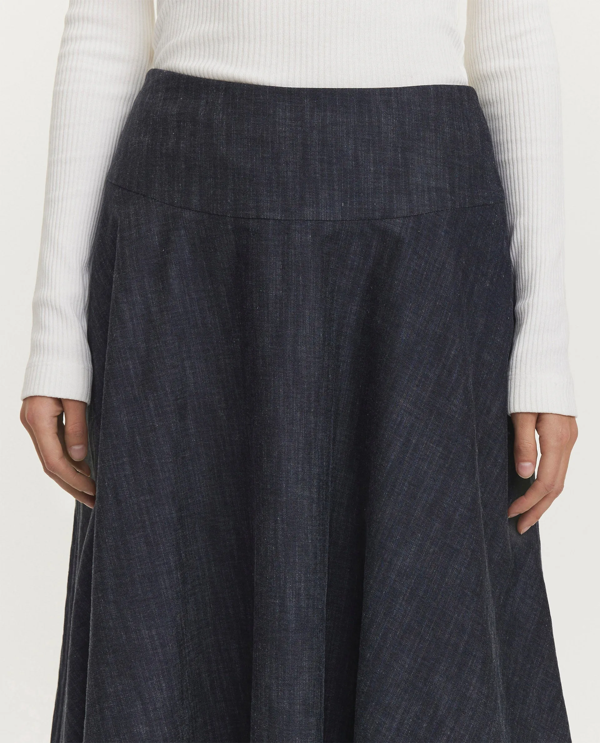 Katoenen rok - Donkerblauw sold by Pauw Amsterdam product image thumbnail 5