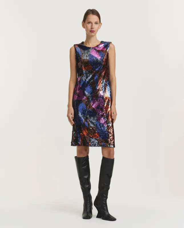 Jurk met pailletten sold by Pauw Amsterdam