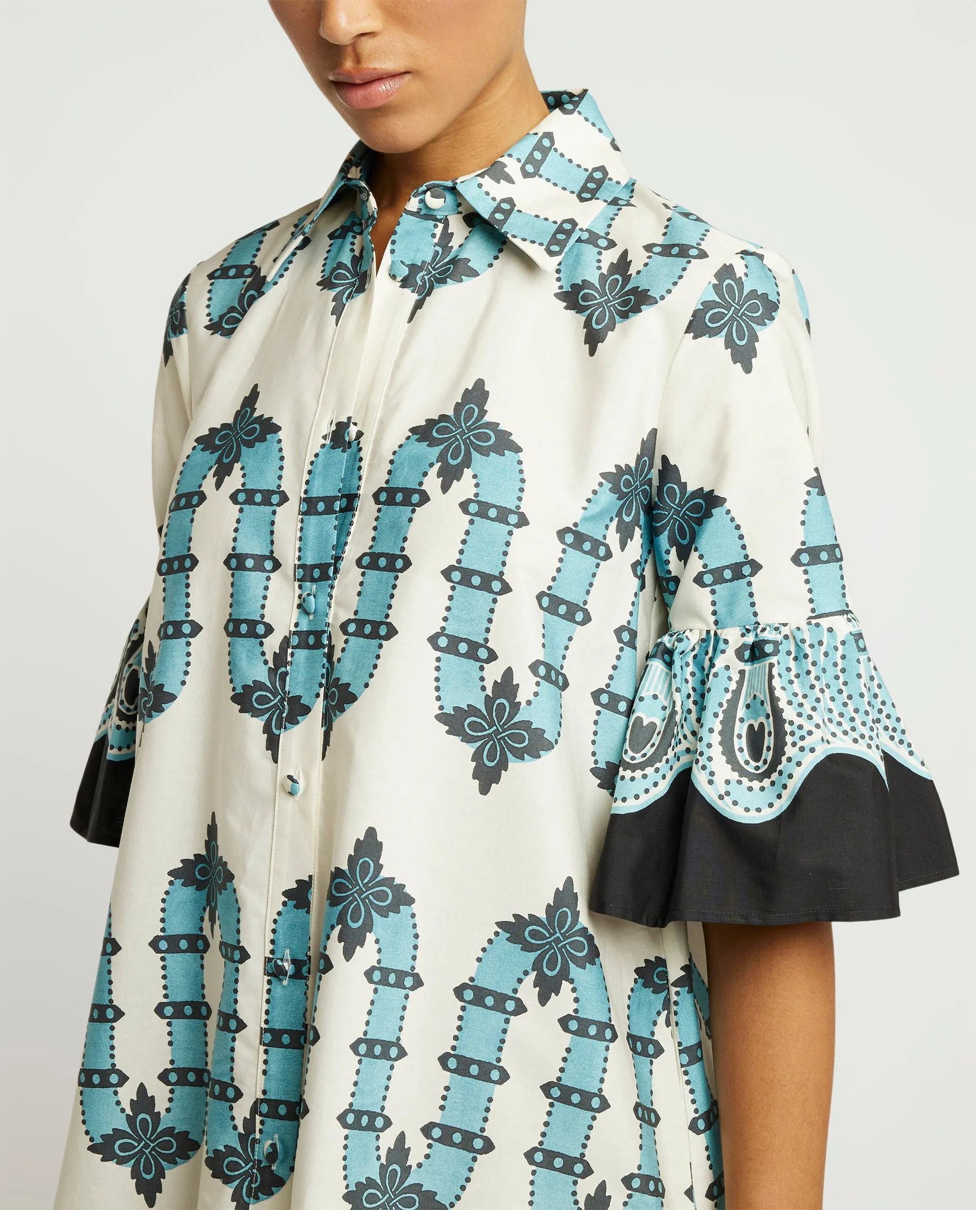 Poplin katoenen jurk sold by Pauw Amsterdam product image thumbnail 2
