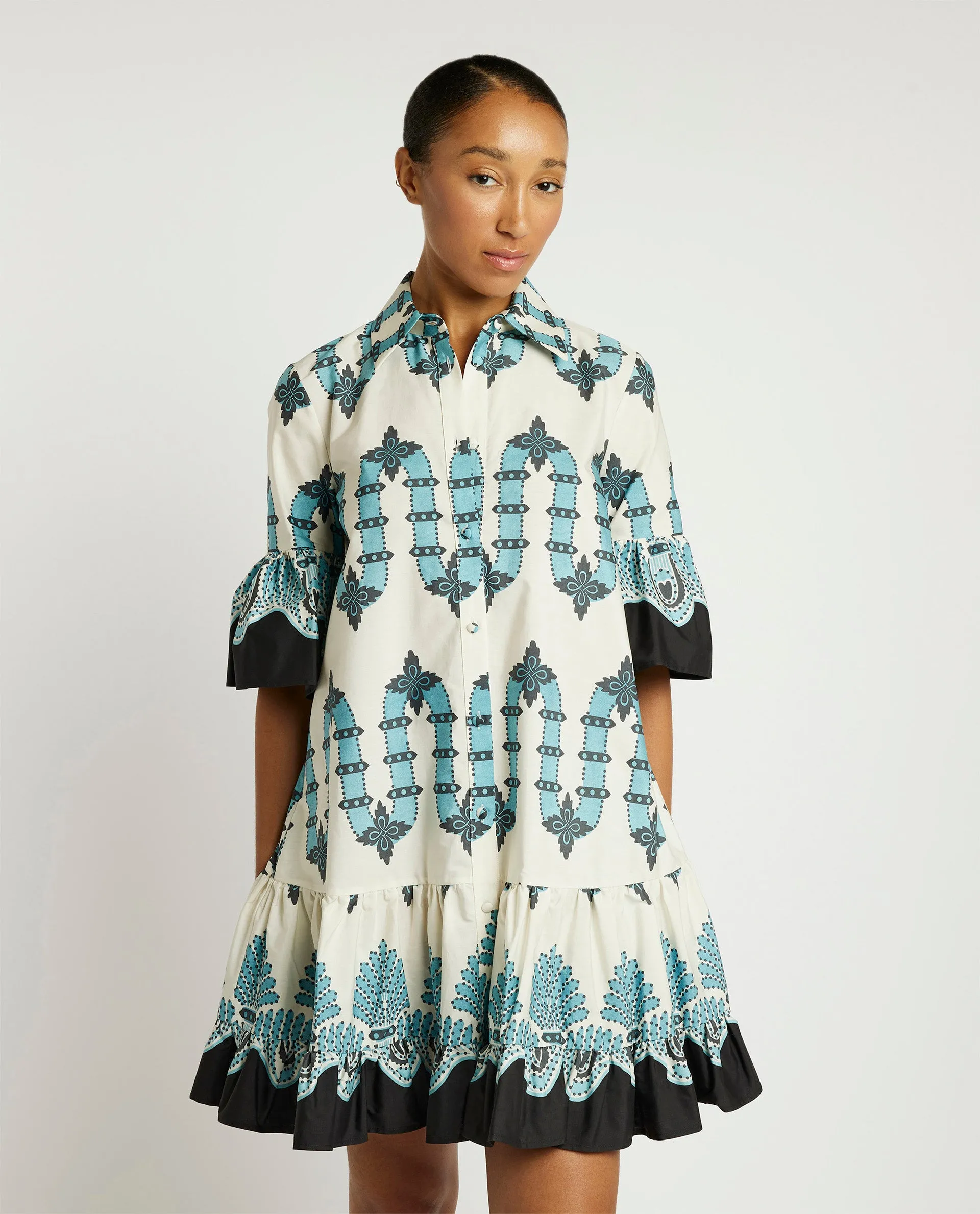 Poplin katoenen jurk sold by Pauw Amsterdam product image thumbnail 5