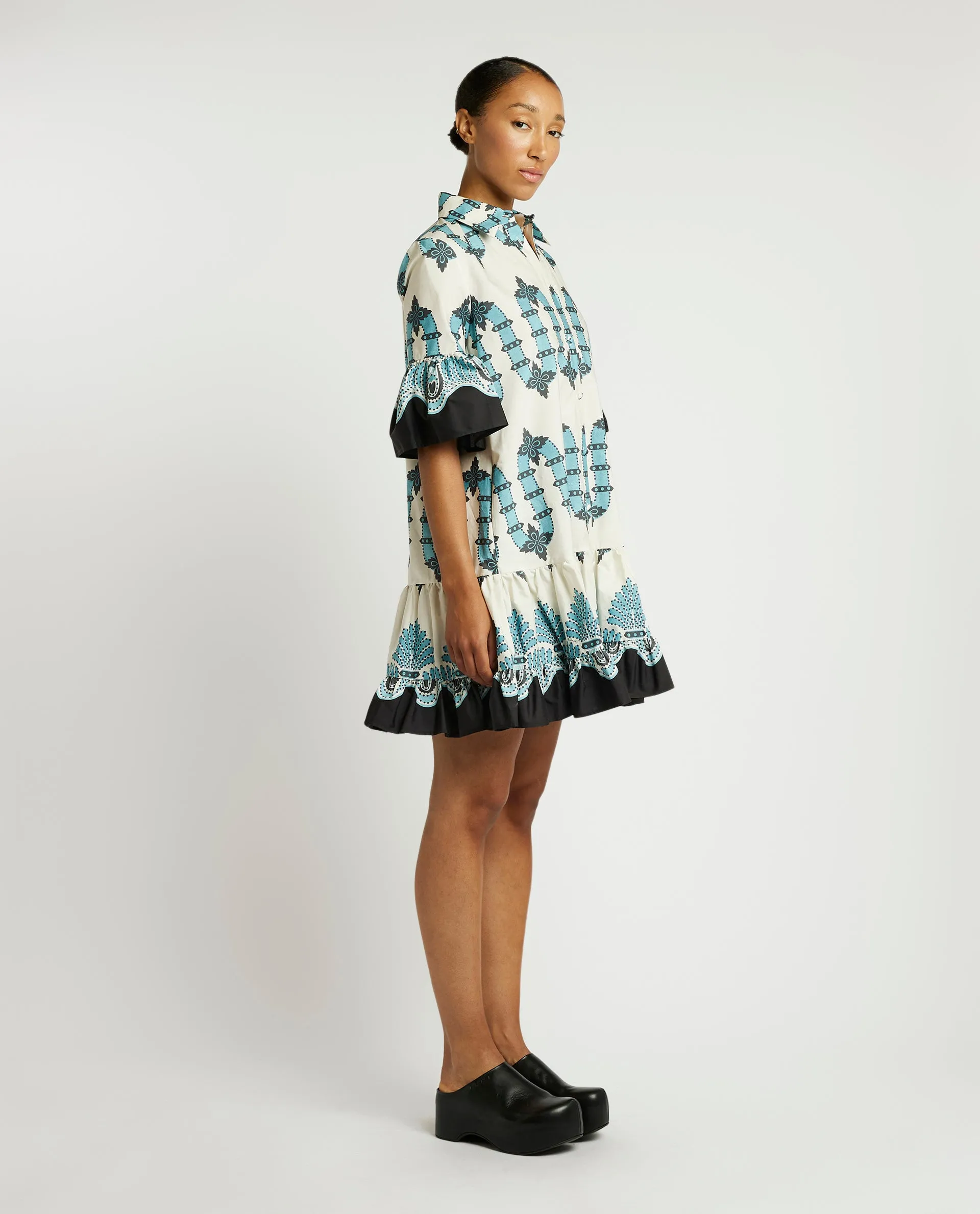 Poplin katoenen jurk sold by Pauw Amsterdam product image thumbnail 3