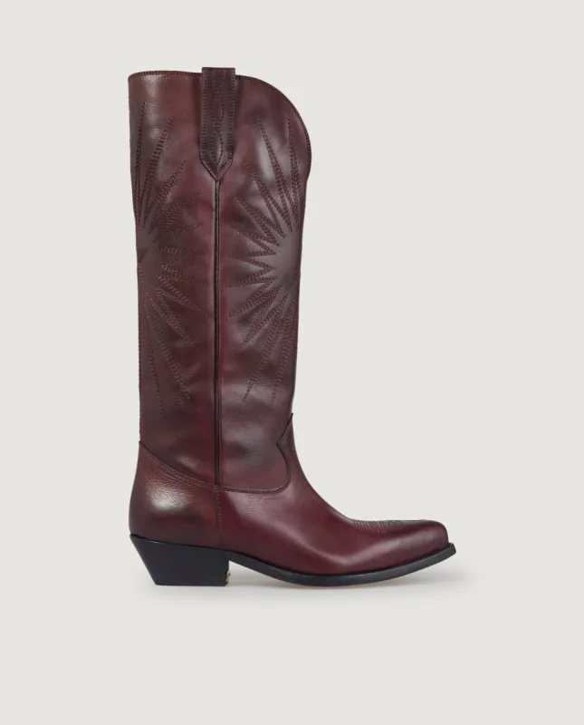 Wish star laarzen - Rood made by Golden Goose