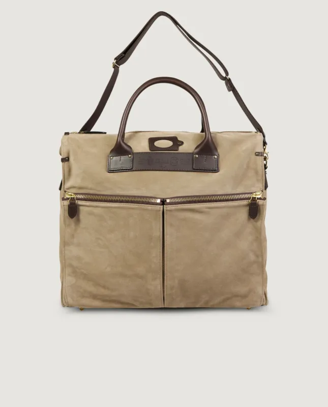 Suede Aktetas sold by Pauw Amsterdam