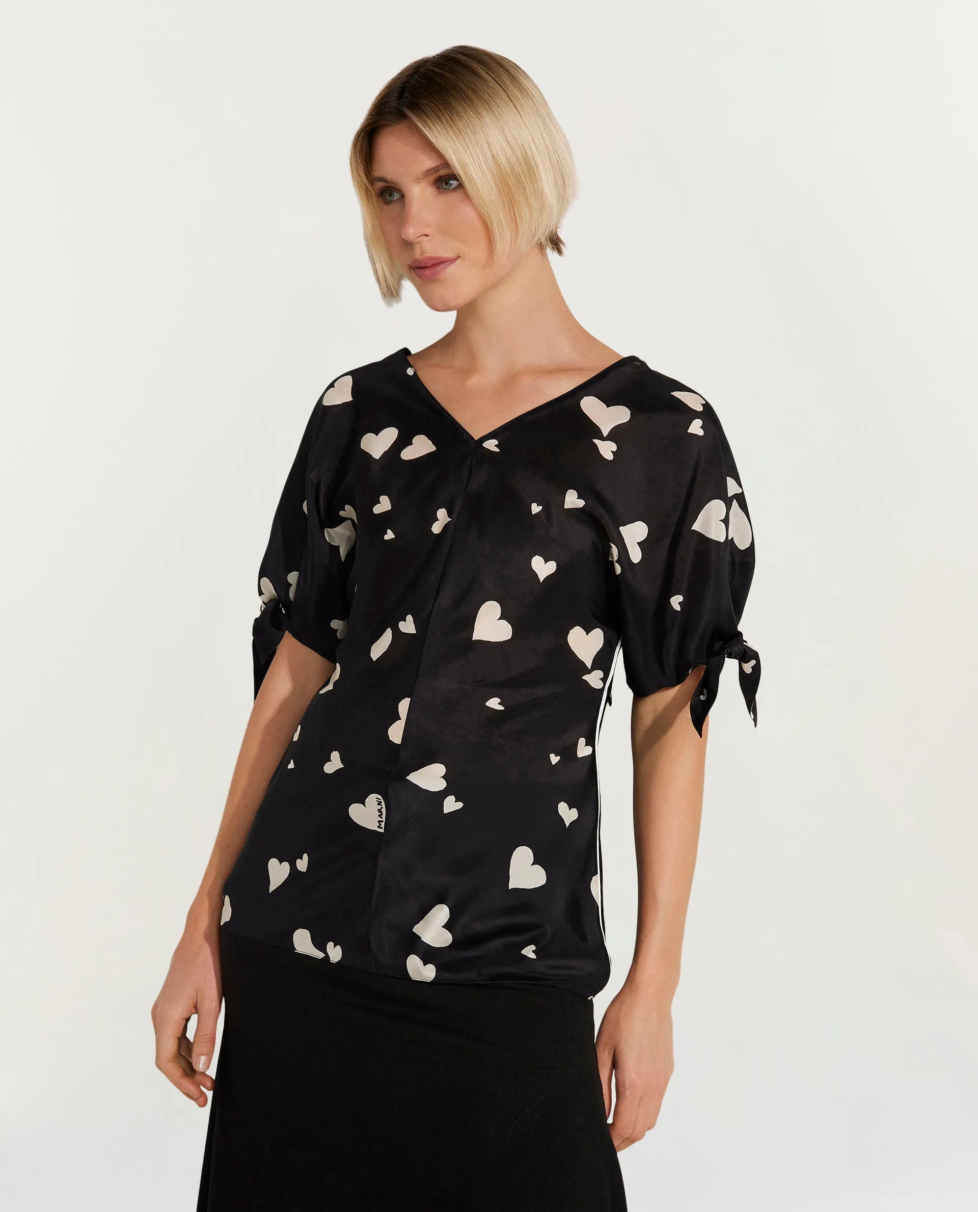 Zijden blouse sold by Pauw Amsterdam