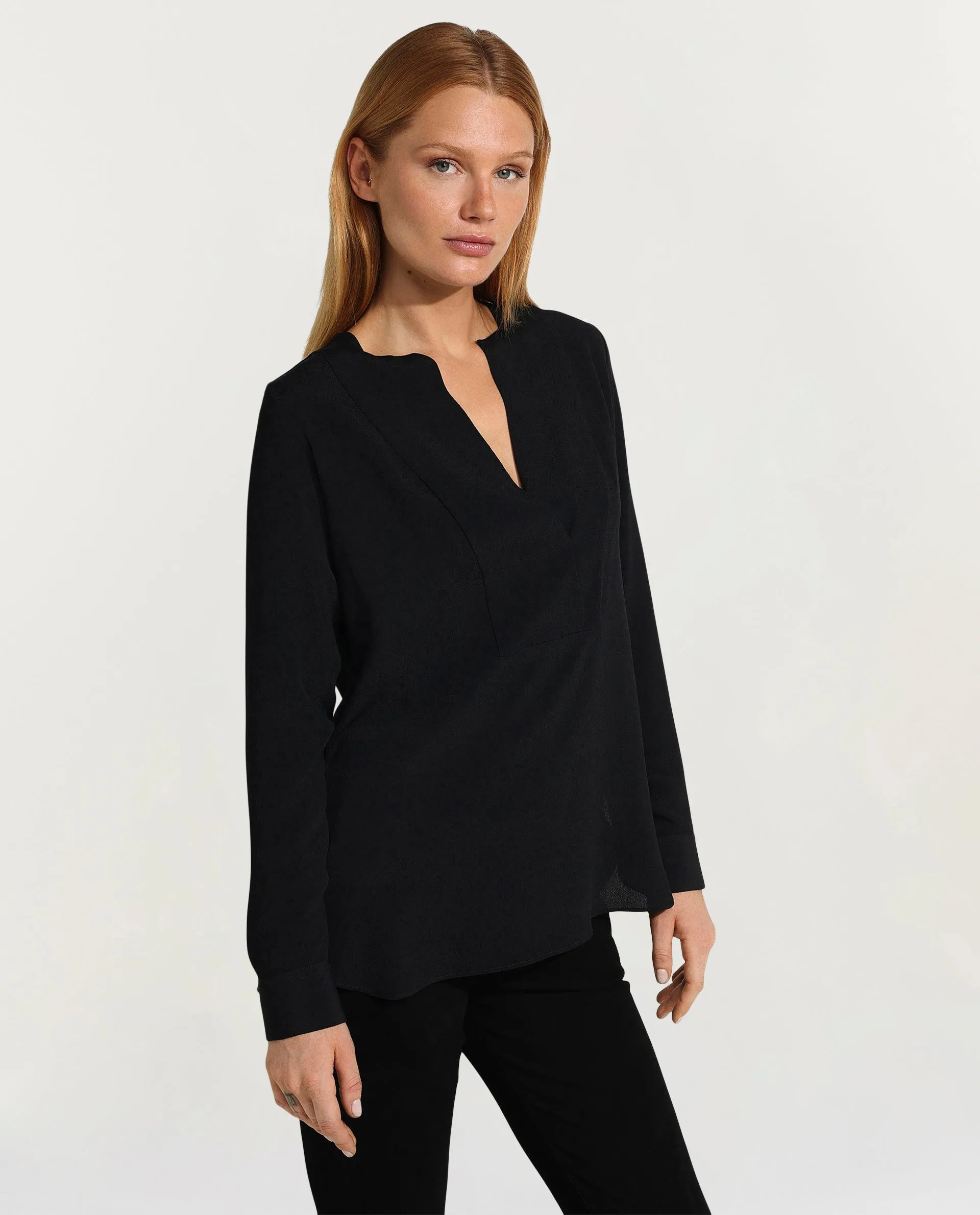 Zijde-mix blouse sold by Pauw Amsterdam product image thumbnail 2