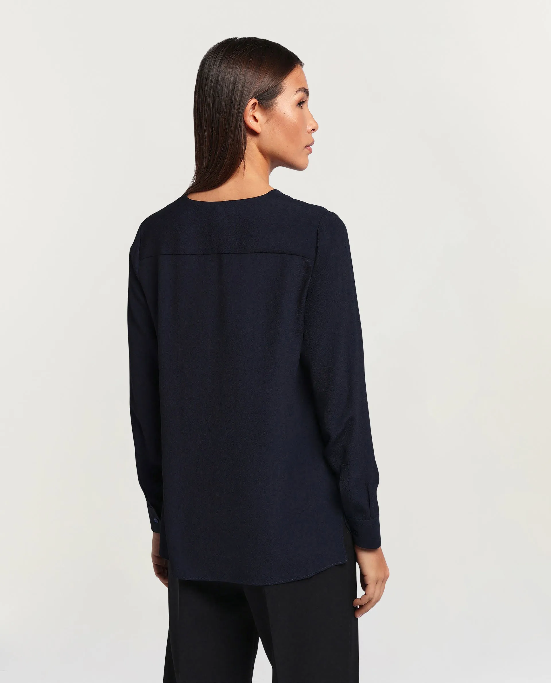 Zijde-mix blouse sold by Pauw Amsterdam product image thumbnail 3
