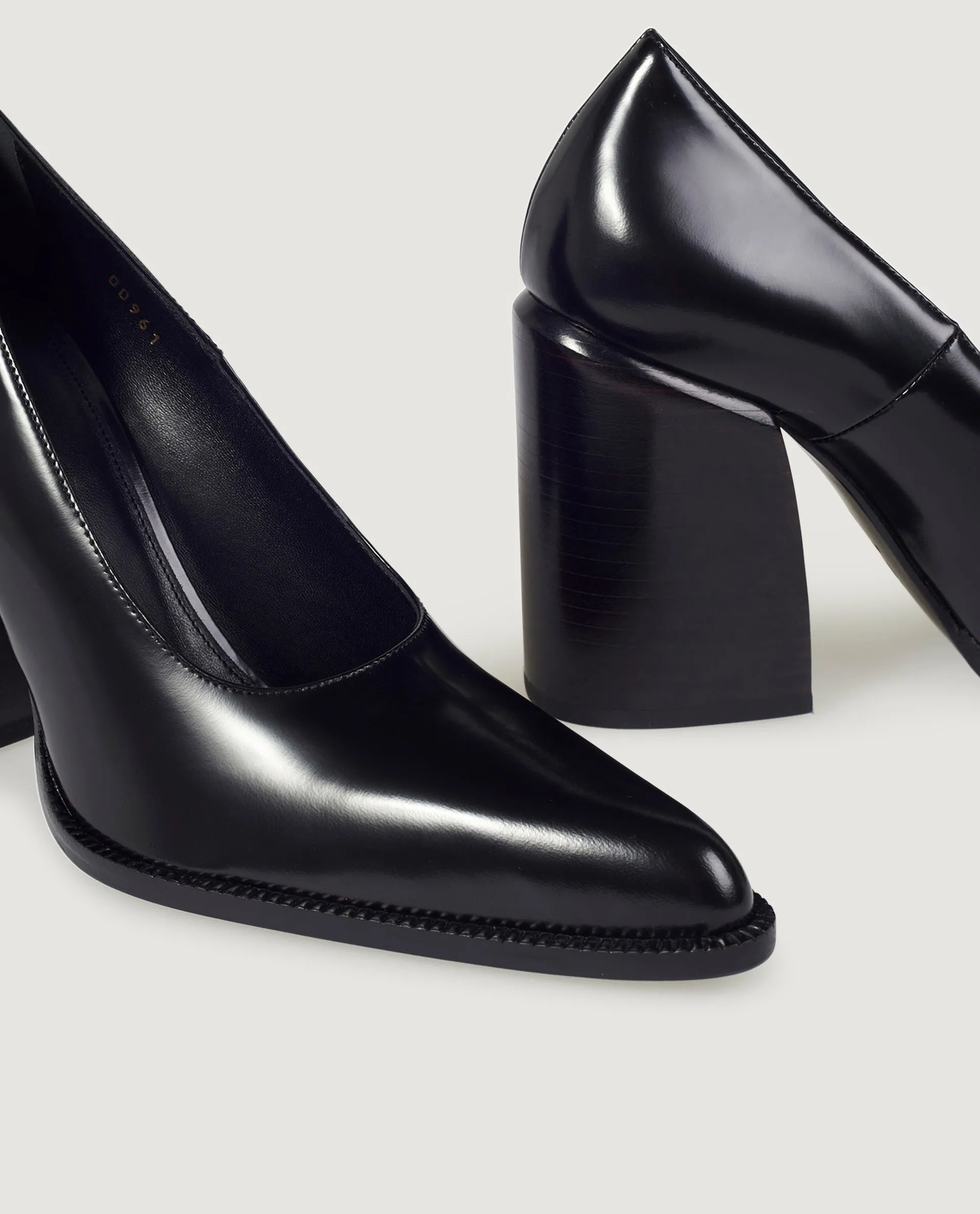 Leren pumps sold by Pauw Amsterdam product image thumbnail 2