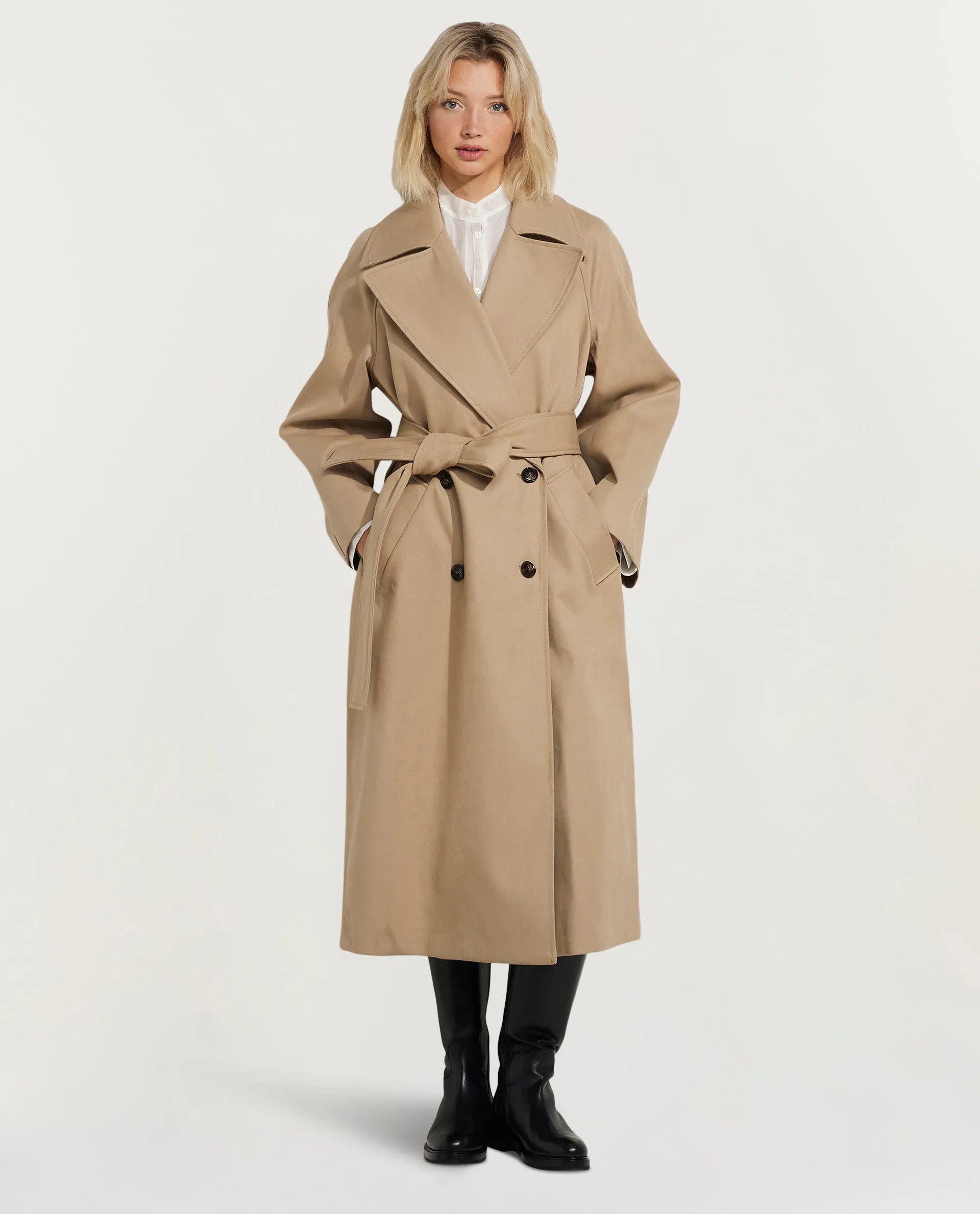 Katoenen trenchcoat sold by Pauw Amsterdam
