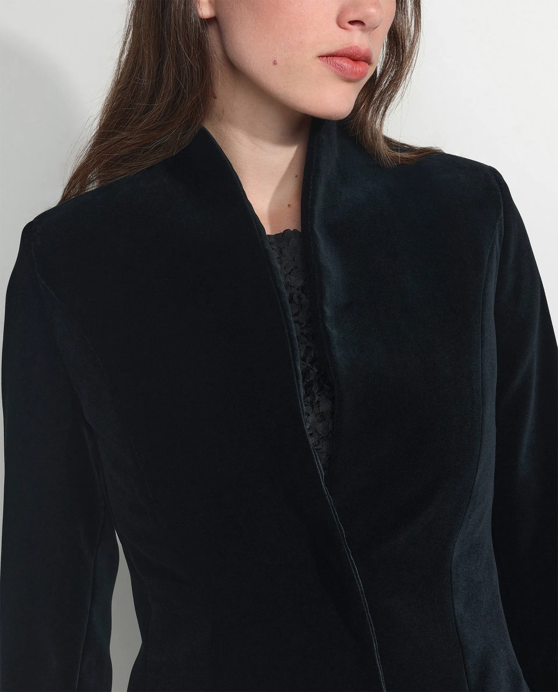 Lange fluwelen blazer sold by Pauw Amsterdam product image thumbnail 4