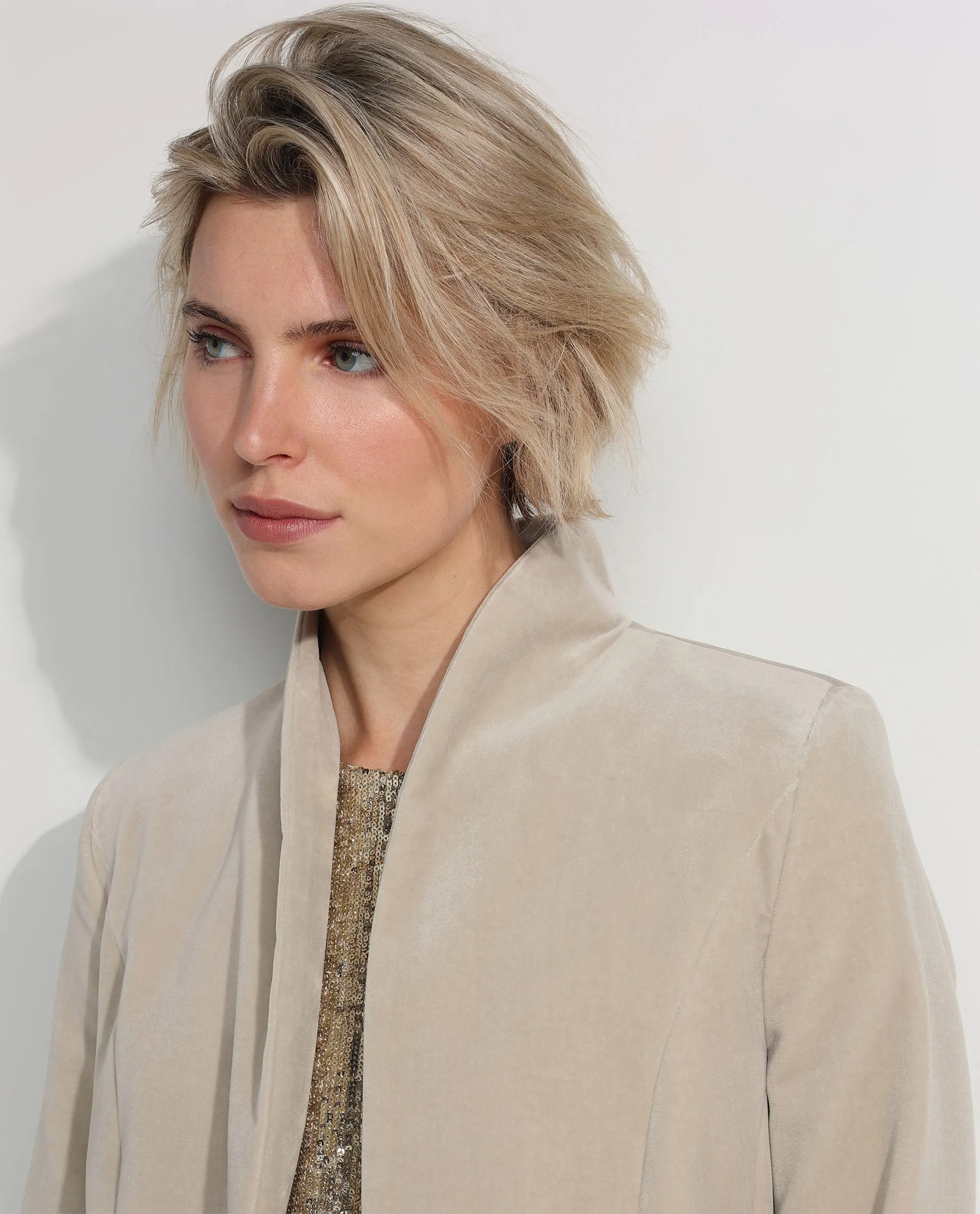 Lange fluwelen blazer sold by Pauw Amsterdam product image thumbnail 4