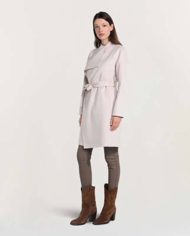 Cashmere jas met ceintuur sold by Pauw Amsterdam