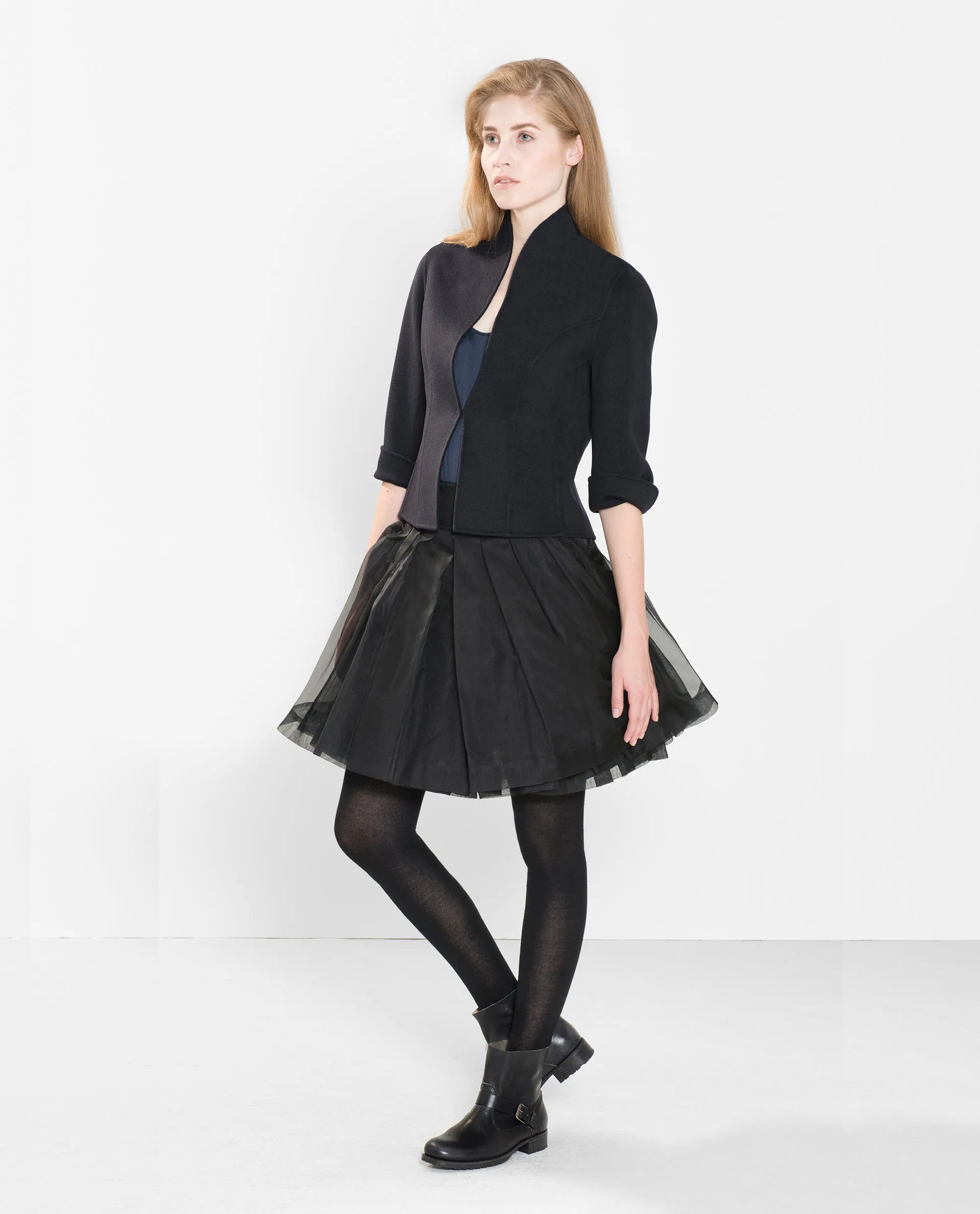 Korte double face cashmere blazer - Bruin sold by Pauw Amsterdam product image thumbnail 5