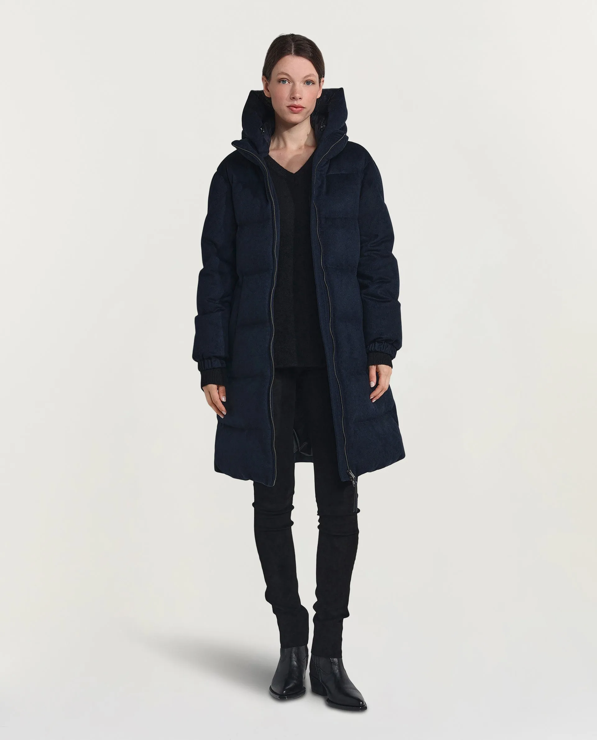 Lang wollen donsjack sold by Pauw Amsterdam