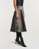 Glanzende midi rok sold by Pauw Amsterdam