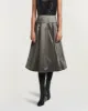 Glanzende midi rok sold by Pauw Amsterdam