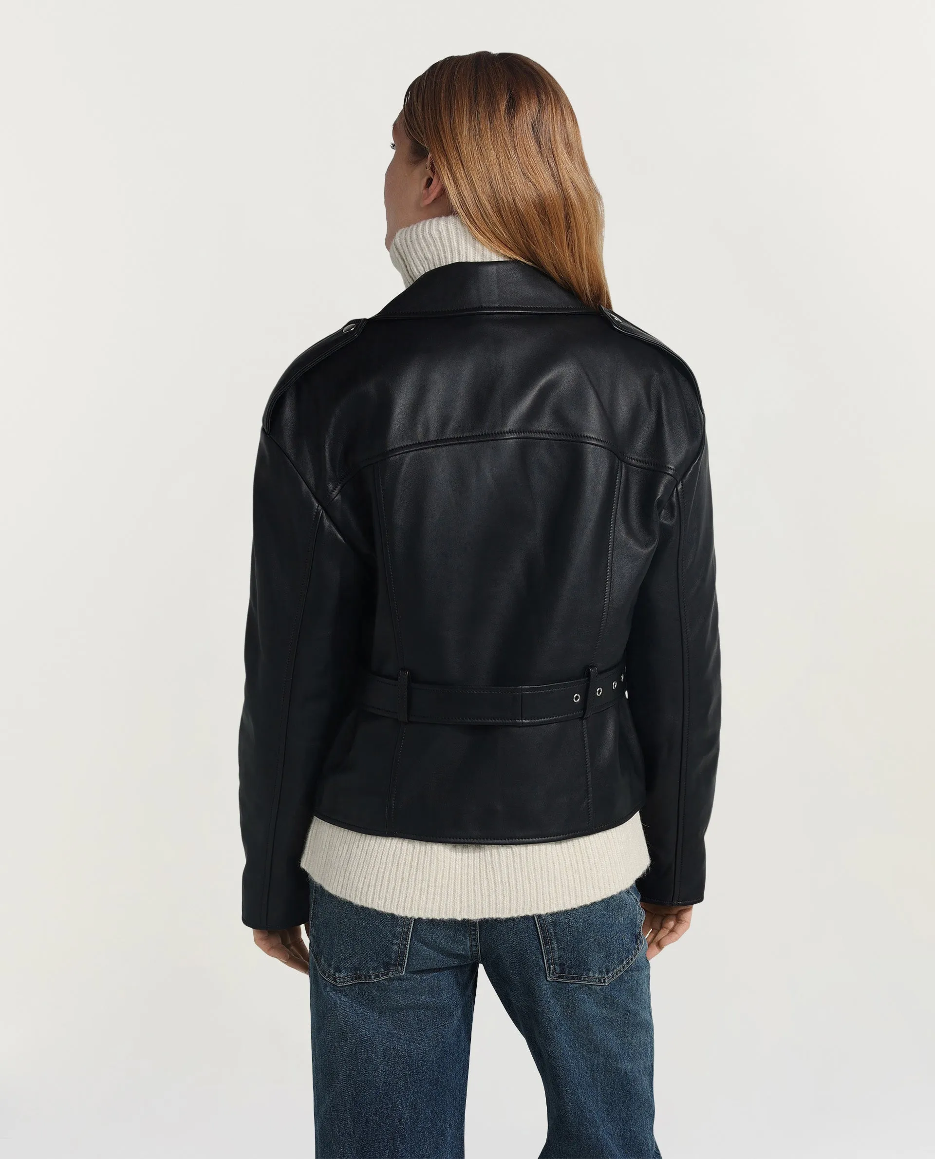 Leren jack sold by Pauw Amsterdam product image thumbnail 3