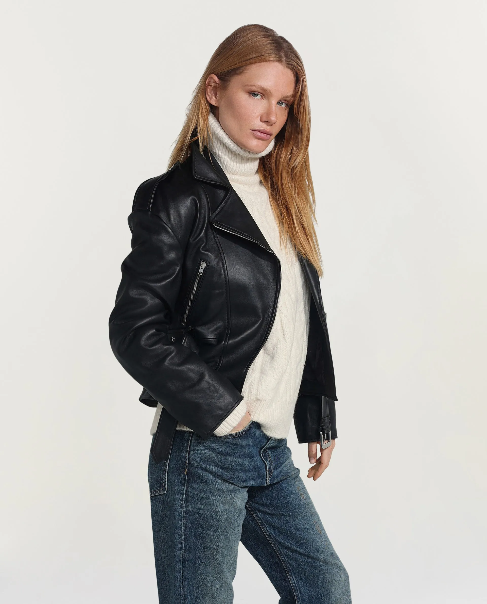 Leren jack sold by Pauw Amsterdam product image thumbnail 2