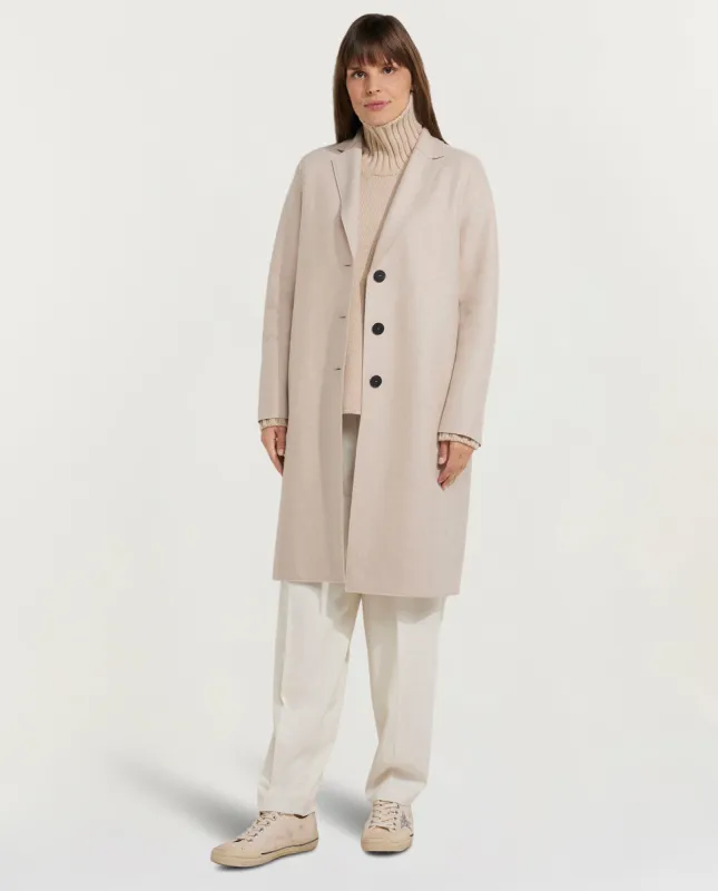 Overjas in geperst wol sold by Pauw Amsterdam