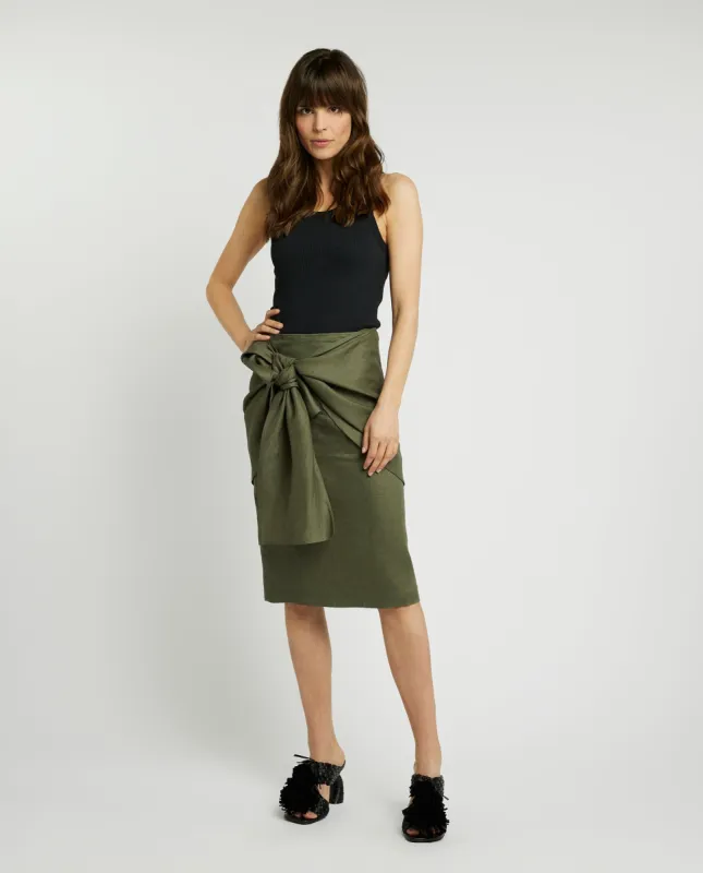 Linnen rok sold by Pauw Amsterdam