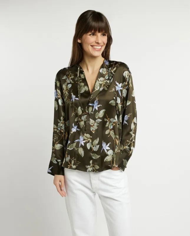 Zijden blouse sold by Pauw Amsterdam