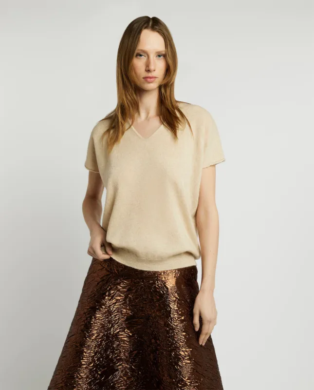 Cashmere T-shirt sold by Pauw Amsterdam