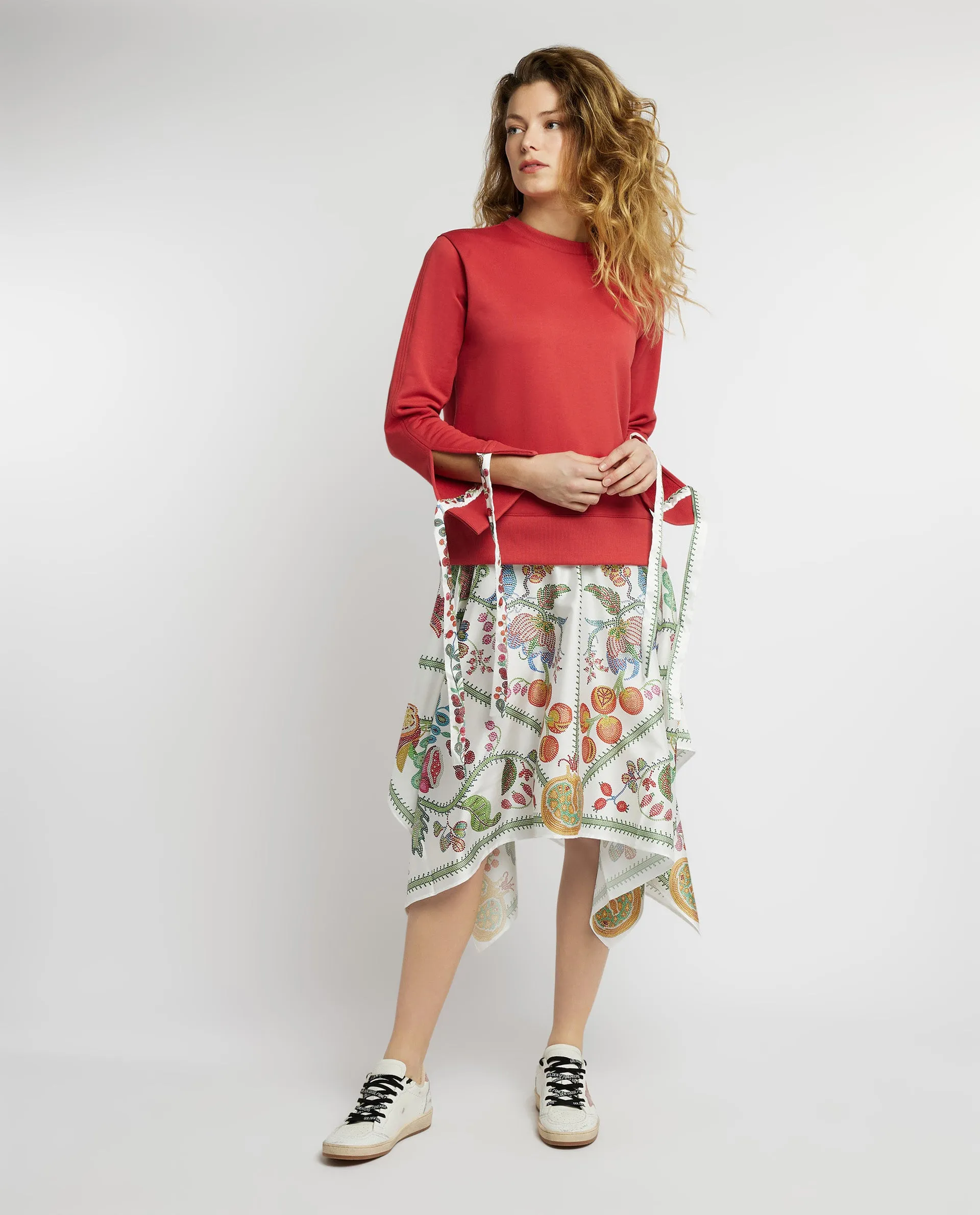 Asymmetrische jurk sold by Pauw Amsterdam