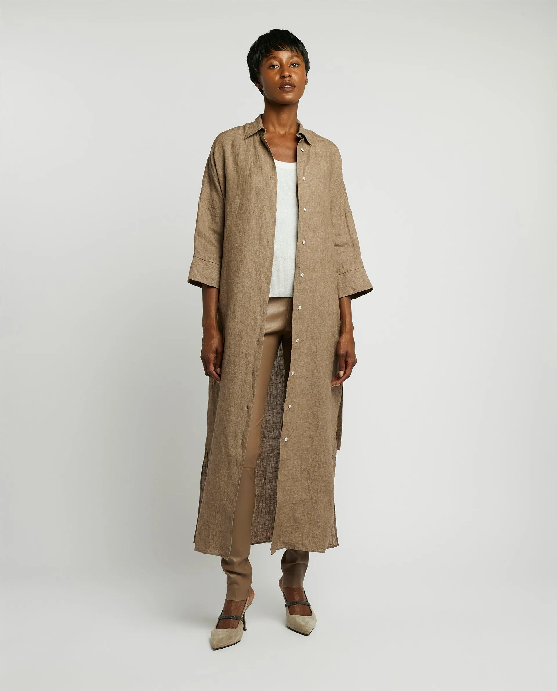 Leren legging - Bruin sold by Pauw Amsterdam product image thumbnail 4