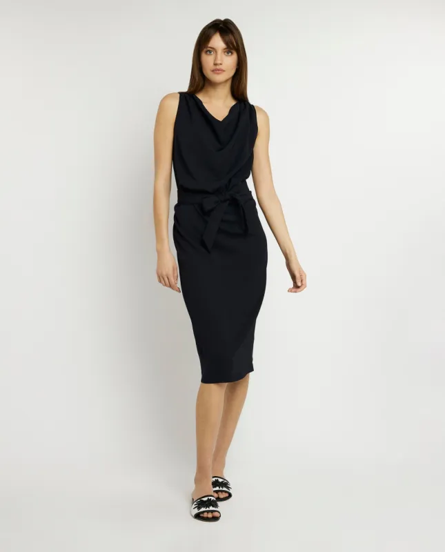 Gedrapeerde midi jurk sold by Pauw Amsterdam