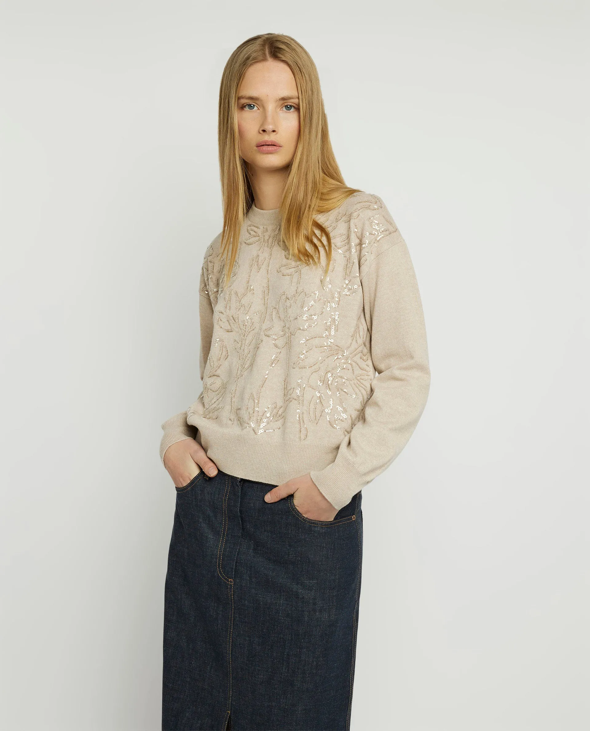 Wollen-cashmere trui sold by Pauw Amsterdam