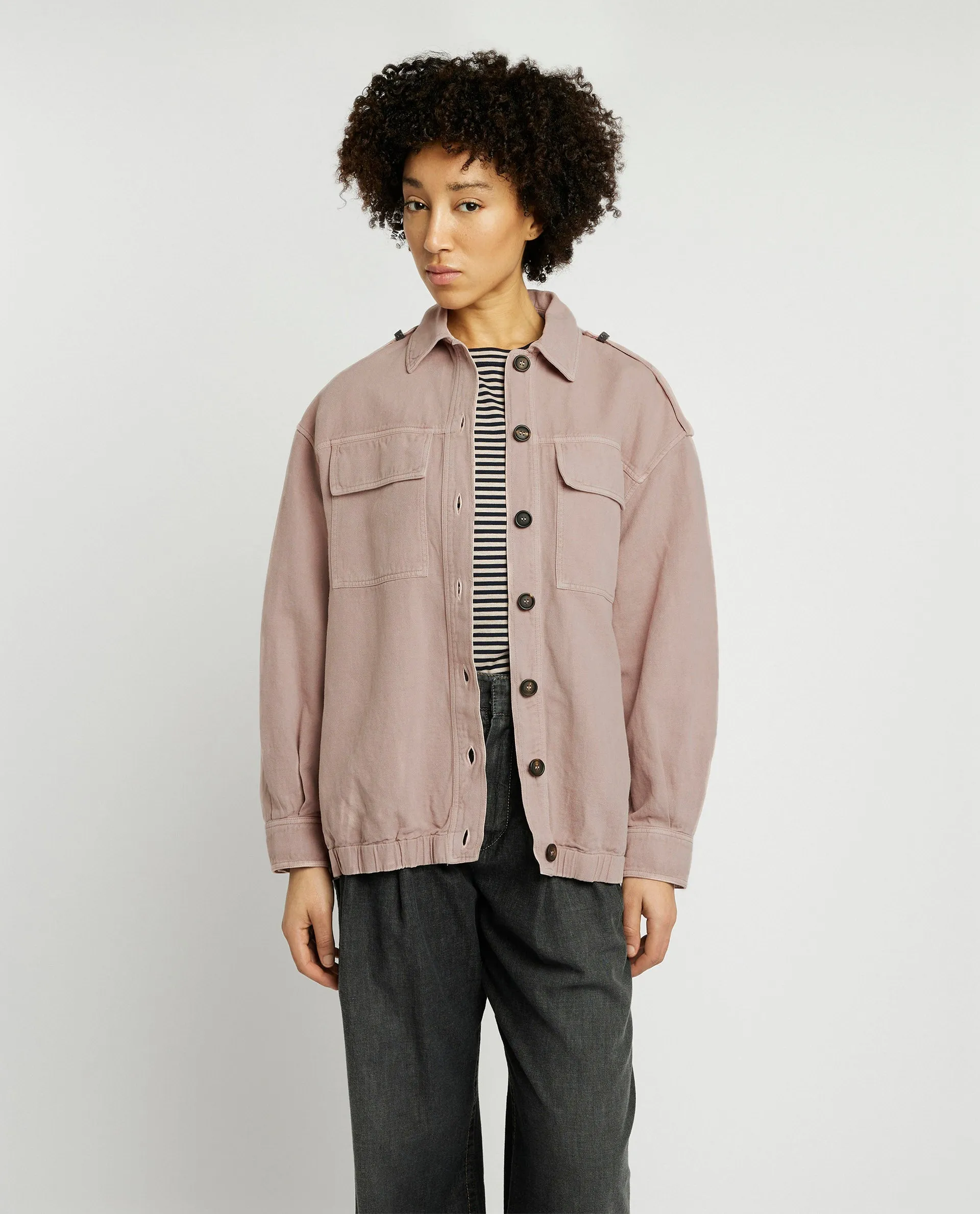 Katoen-linnen jasje sold by Pauw Amsterdam