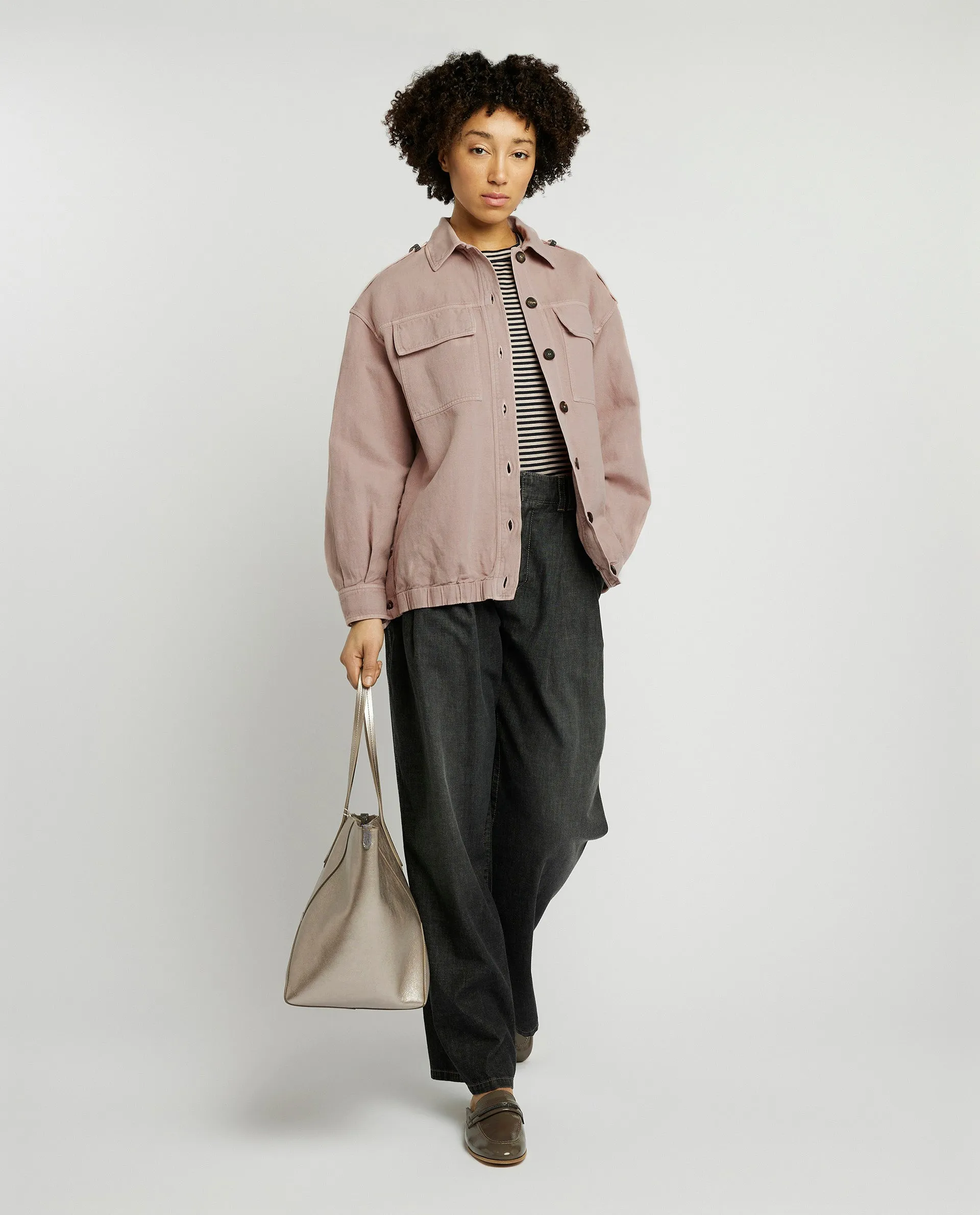 Katoen-linnen jasje sold by Pauw Amsterdam product image thumbnail 4