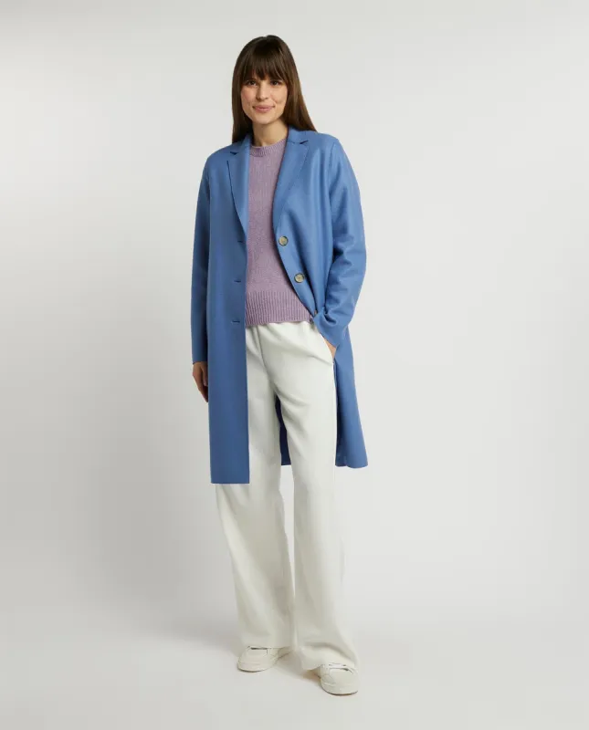 Overjas in licht geperst wol sold by Pauw Amsterdam