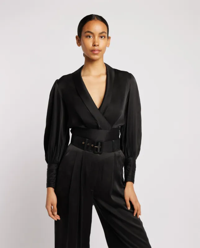 Zijden wikkeltop sold by Pauw Amsterdam