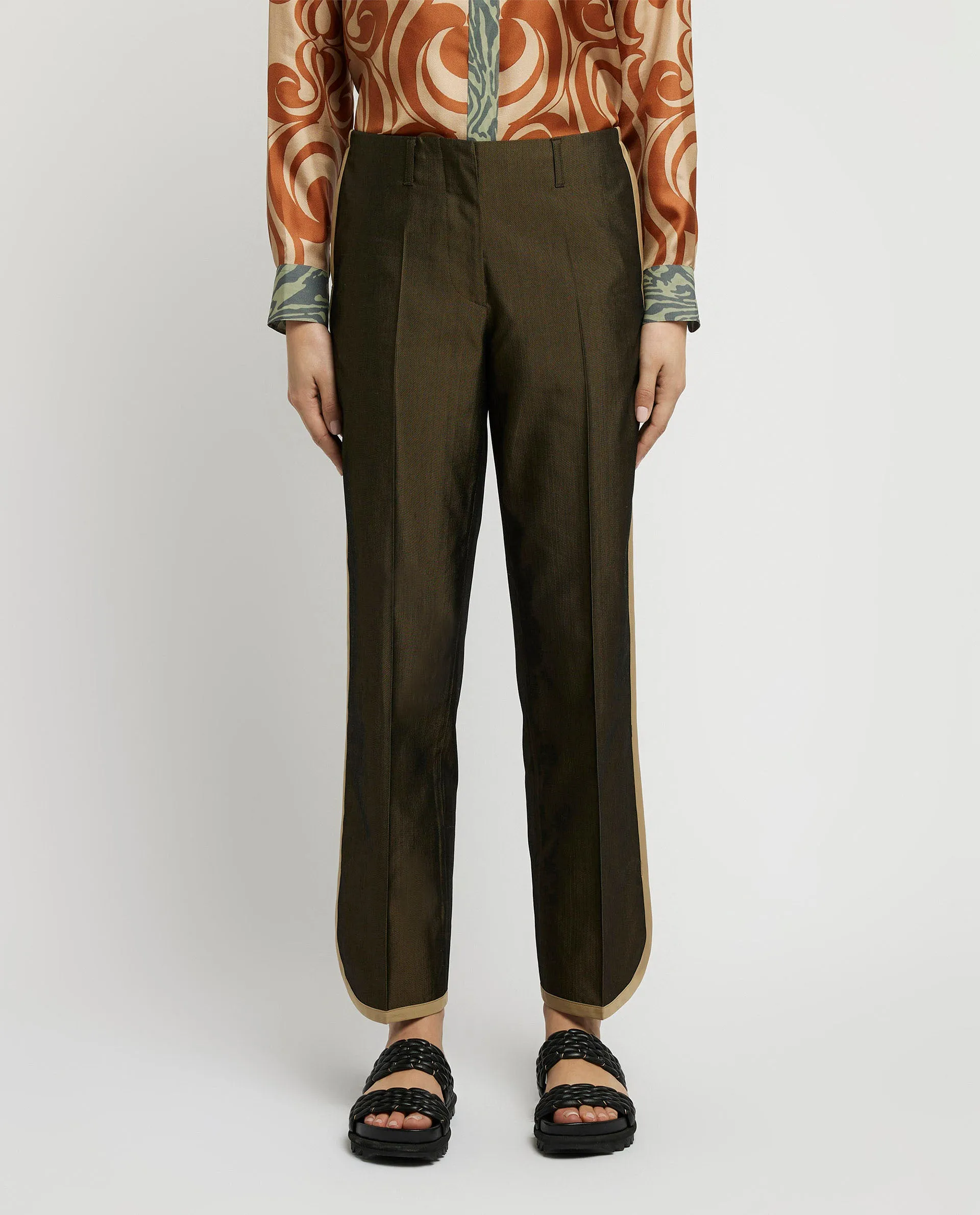 Katoen-zijden broek sold by Pauw Amsterdam