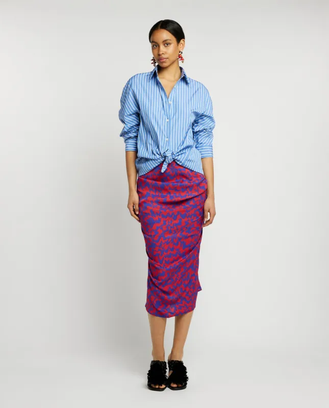 Gedrapeerde rok sold by Pauw Amsterdam