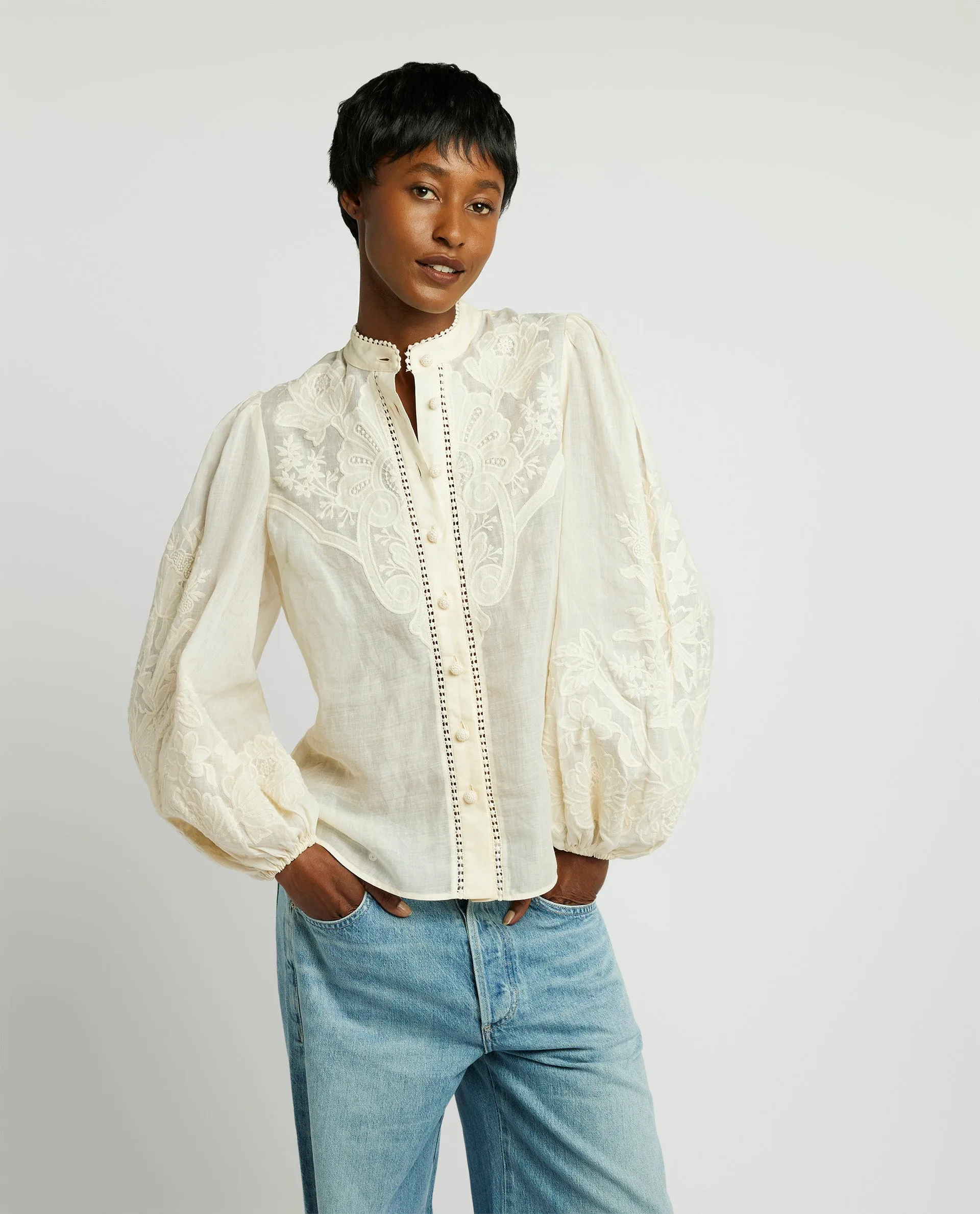 Volumineuze blouse sold by Pauw Amsterdam product image thumbnail 3