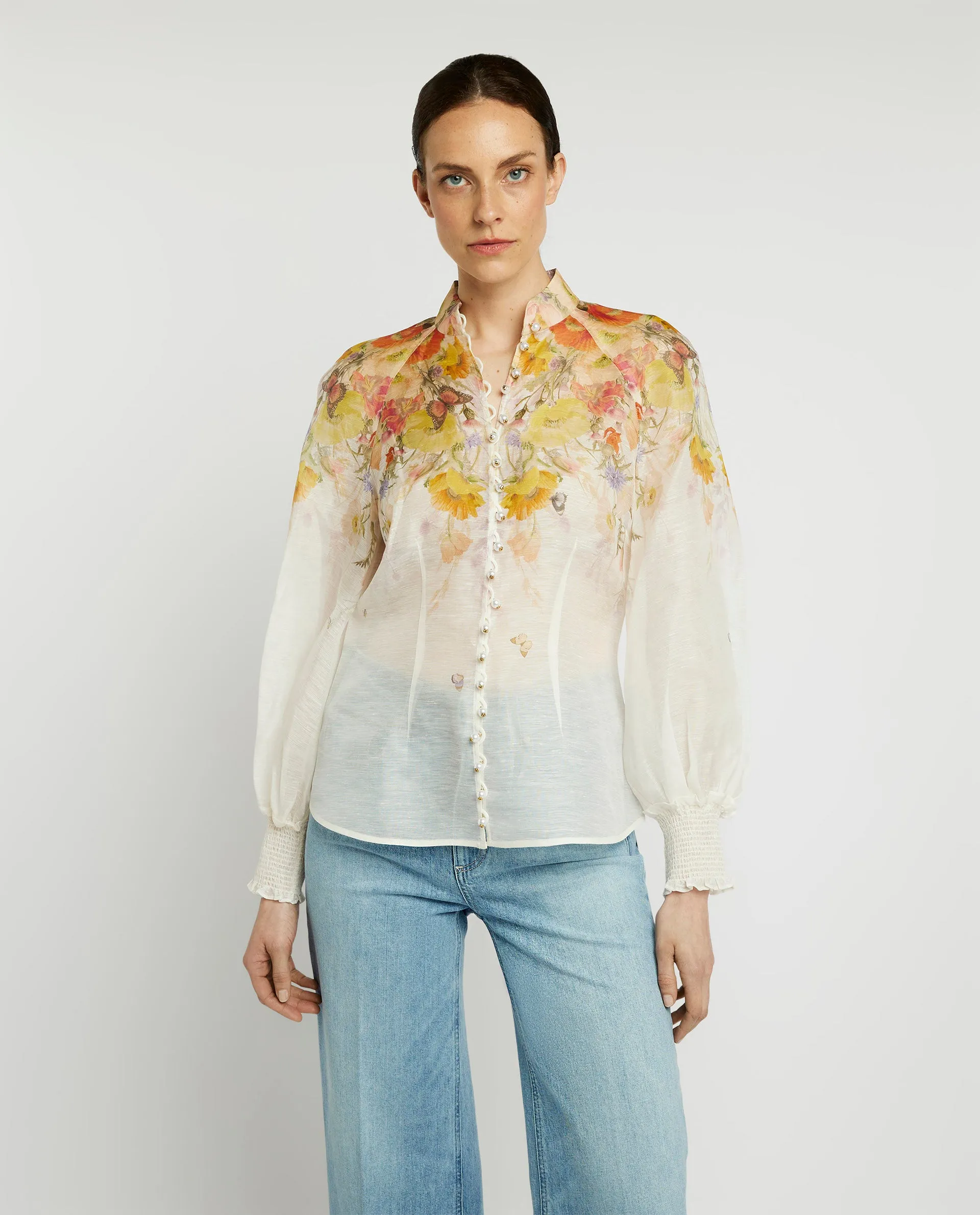 Blouse met print sold by Pauw Amsterdam product image thumbnail 5