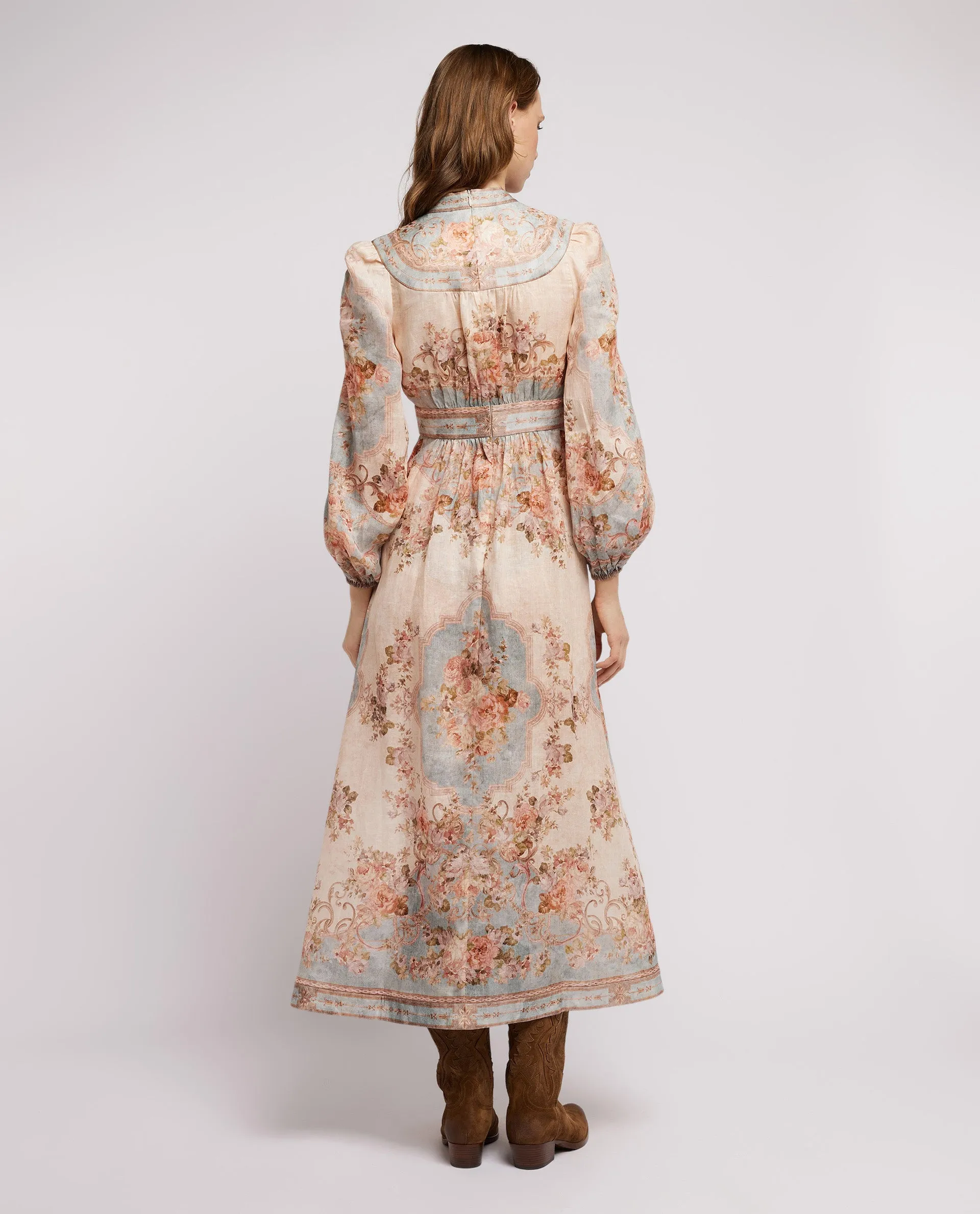 Linnen midi jurk sold by Pauw Amsterdam product image thumbnail 3