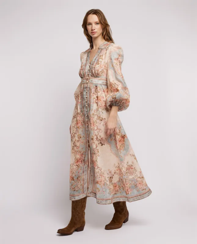 Linnen midi jurk sold by Pauw Amsterdam